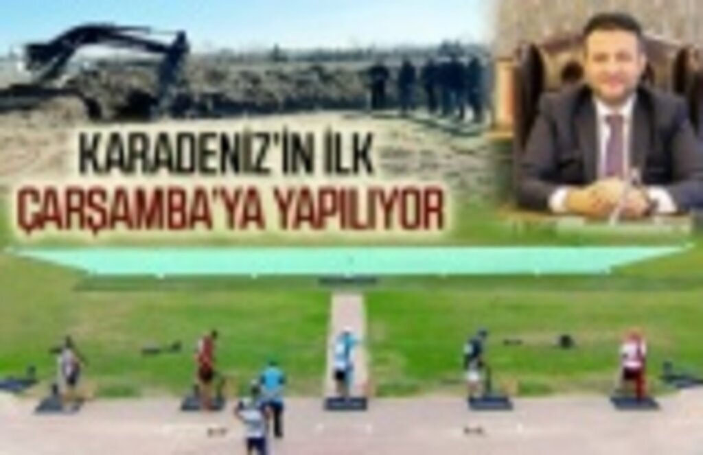Karadeniz'in ilk Trap-Skeet Atıcılık Poligonu Çarşamba'da yapılıyor