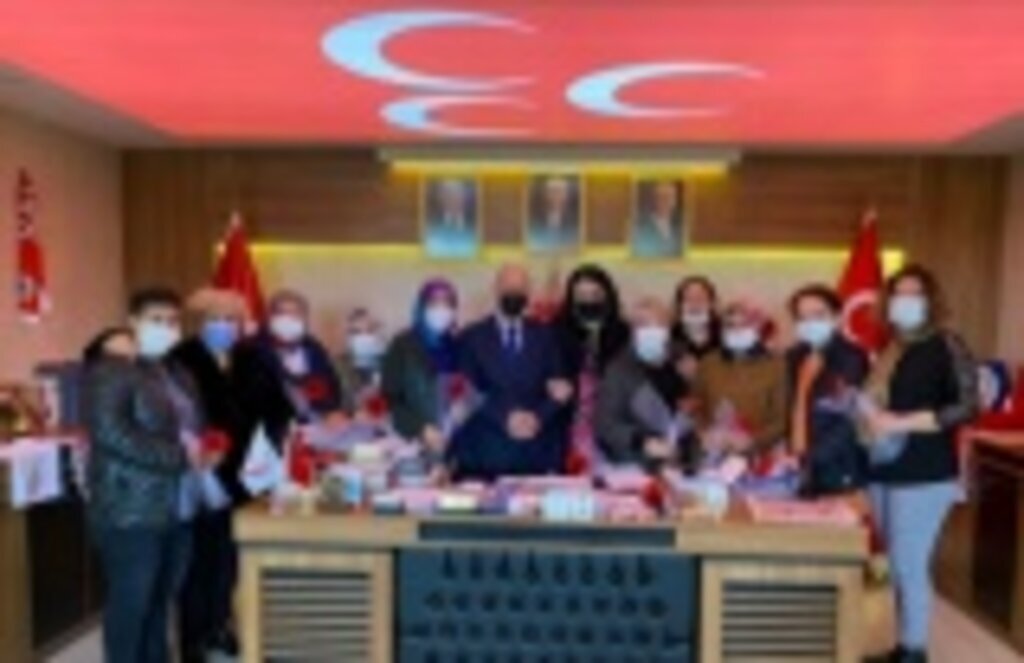 MHP Samsun İl Başkanlığı'nda Kadınlar Günü Kutlaması