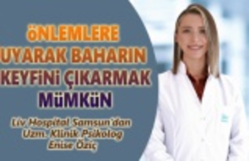 Önlemlere Uyarak Baharın Keyfini Çıkarmak Mümkün