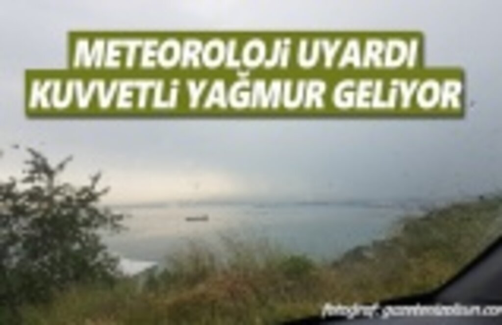 Samsun'da Kuvvetli Yağış Uyarısı, Yüksek Kesimlere Kar Yağışı