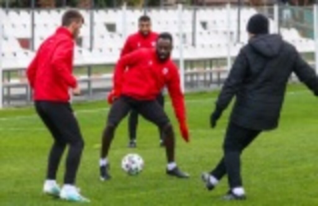 Samsunspor'dan çift antrenman