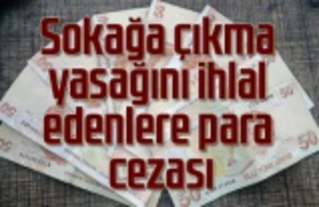 Sokağa çıkma yasağını ihlal edenlere para cezası, Samsun Haber