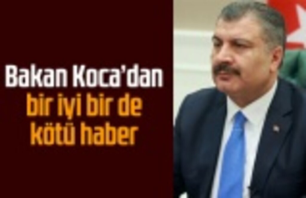 Bakan Koca'dan bir iyi bir de kötü haber, gençler dikkat