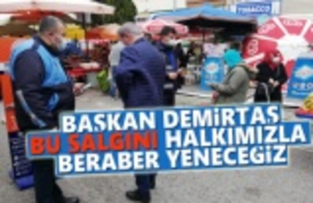 Başkan Demirtaş, Bu Salgını Halkımızla Beraber Yeneceğiz