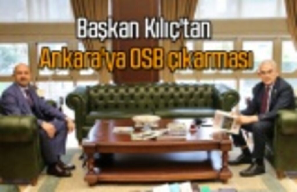 Başkan Kılıç, Terme'ye OSB kazandırmak için çalışıyor