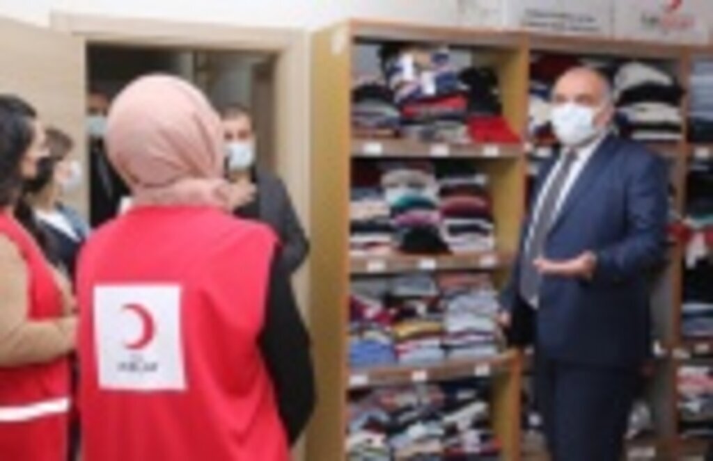 Başkan Sandıkçı’dan Türk Kızılay’ı Canik Şubesi’ne ziyaret