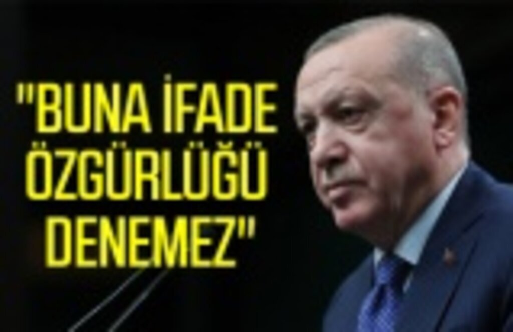 Cumhurbaşkanı Erdoğan'dan sert tepki: Kesinlikle art niyetli