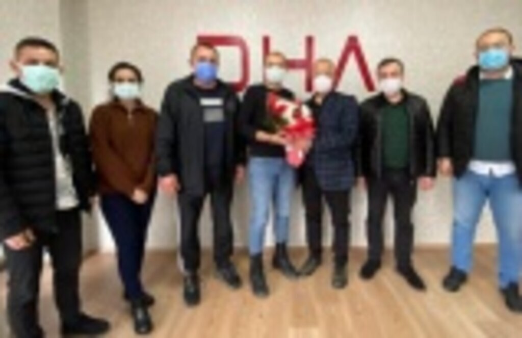 DHA Samsun Bürosu'nda değişim, Cemiyet'ten Kara'ya kutlama