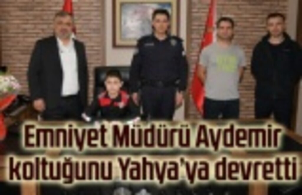 Emniyet Müdürü Aydemir, koltuğunu Yahya’ya devretti