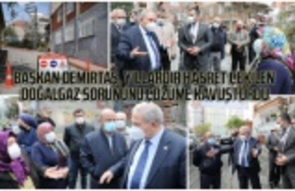 Fevzi Çakmak Mahallesi doğalgaza kavuşuyor