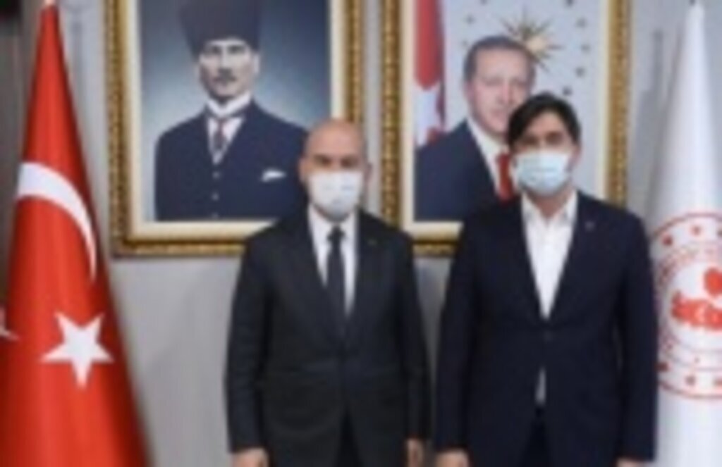 Genel Başkan Uslu'dan Bakan Soylu'ya ziyaret