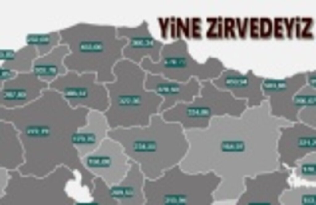 Haftalık vaka haritası açıklandı, Samsun bildiğiniz gibi!