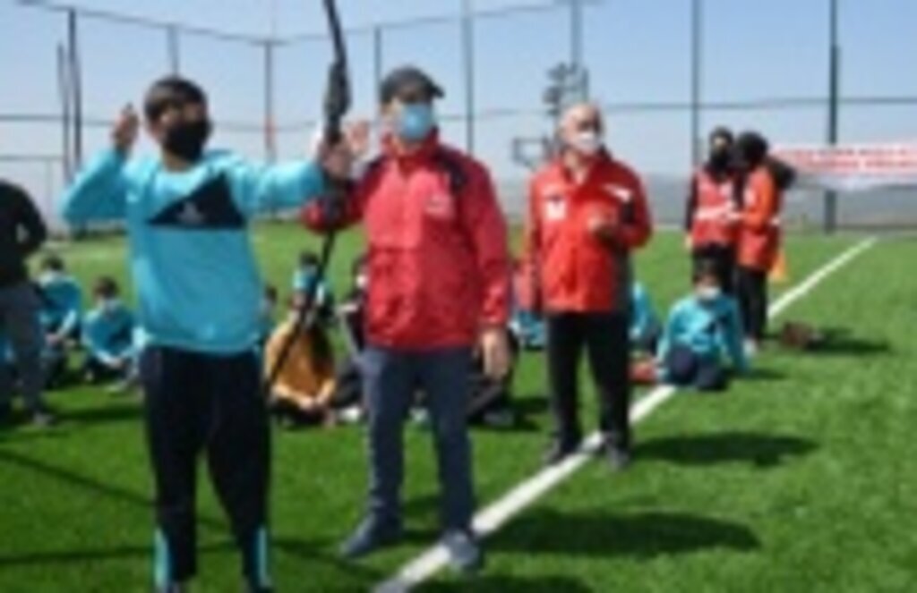 Havza Çakıralan’da Kızılay ile spor ve sanat günleri