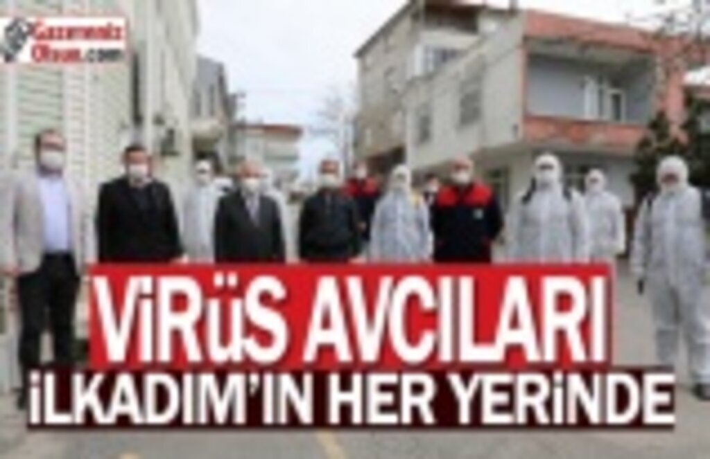 İlkadım Belediyesi Her Mahalleyi Dezenfekte Ediyor