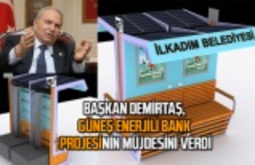 İlkadım Belediyesi'nden Güneş Enerjili Şarj Bank, Wi-Fi de ücretsiz olacak