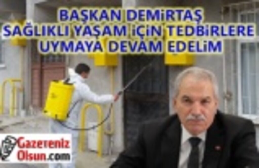 Karantina Altında Bulunan Yaşam Alanları Ücretsiz Dezenfekte Ediliyor