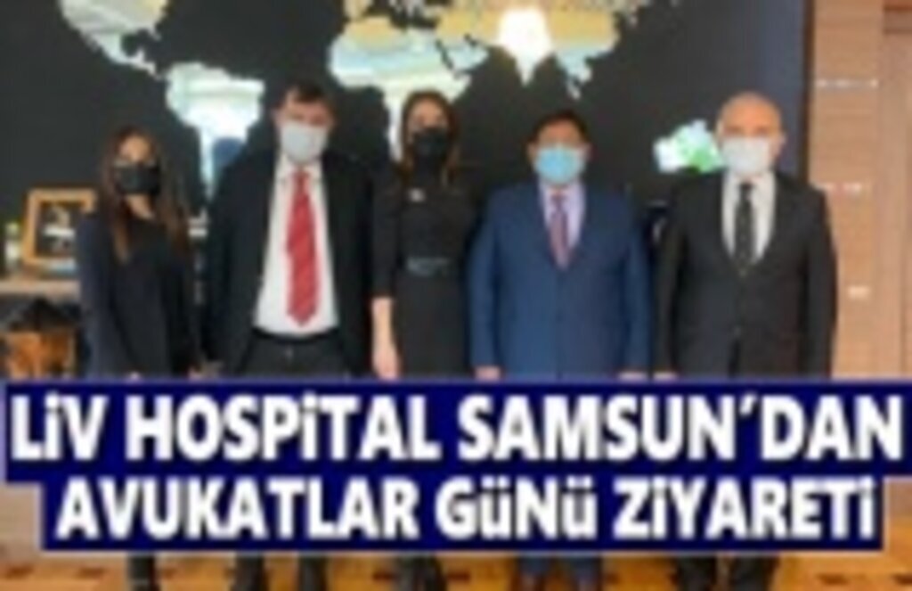 Liv Hospital Samsun'dan Avukatlar Günü Ziyareti