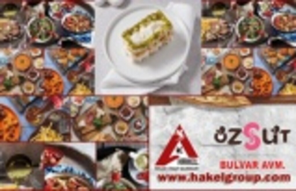 Özel kaymaklı güllaç Bulvar AVM Özsüt'te