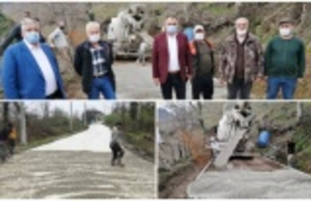 Salıpazarı Belediyesi yol yapım çalışmalarına hız verdi