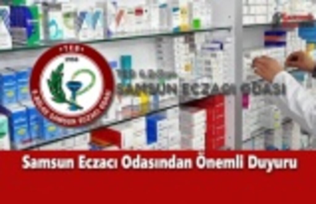 Samsun'da eczanelerin çalışma saati değişti mi?
