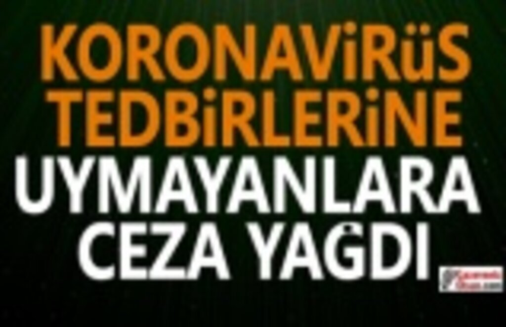 Samsun'da Koronavirüs Tedbirlerini İhlal Edenlere Ceza Yağdı