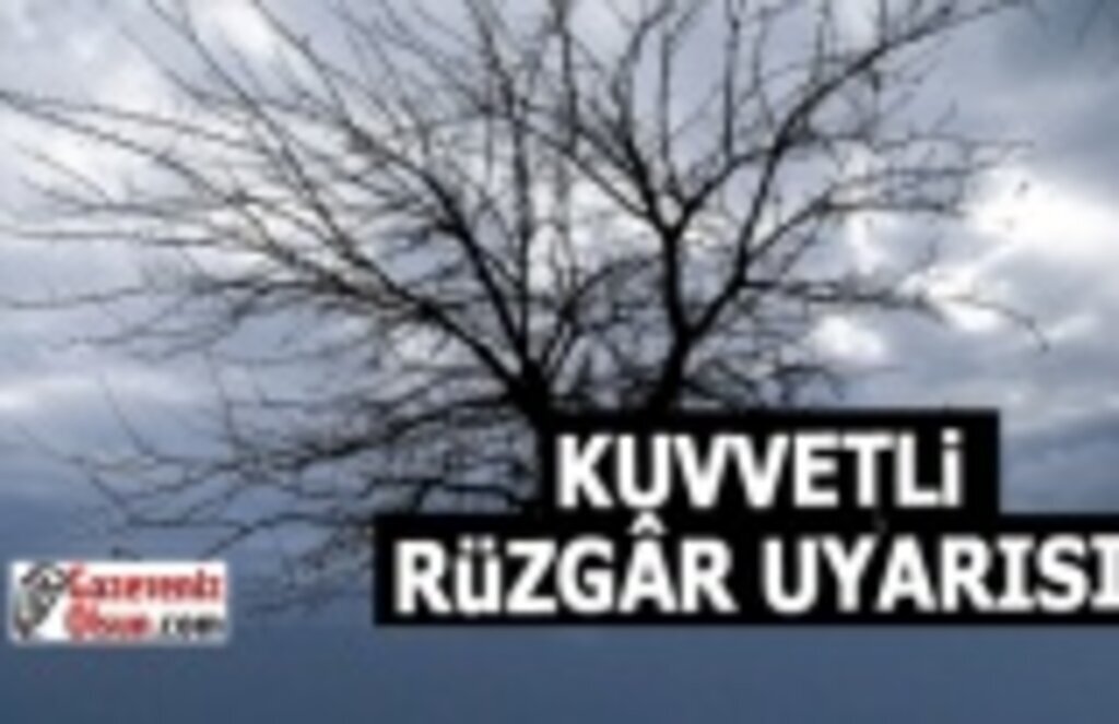 Samsun'da Kuvvetli Rüzgar Uyarısı