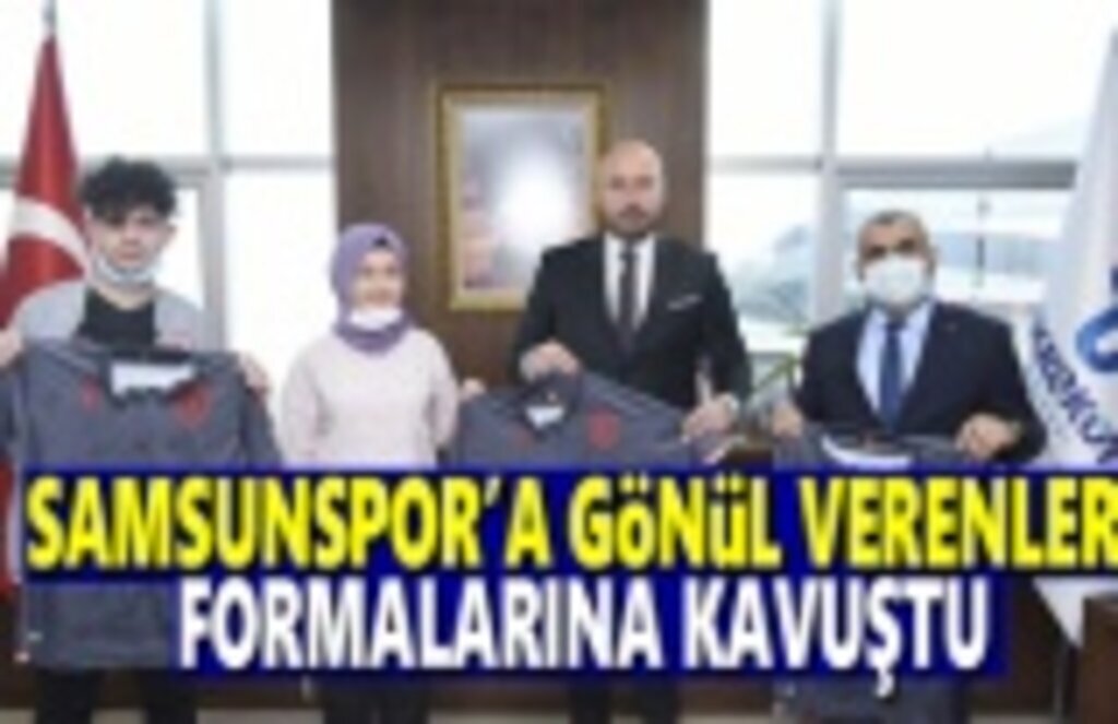 Samsunspor'a Gönül Verenler Formalarına Kavuştu