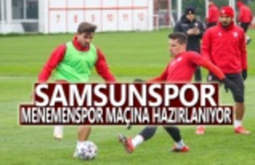 Samsunspor'dan sıkı Antrenman