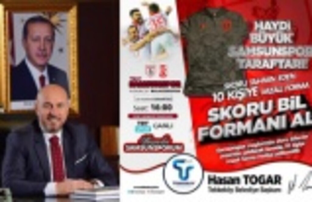 Tekkeköy Belediyesi'nden skoru bil formanı al