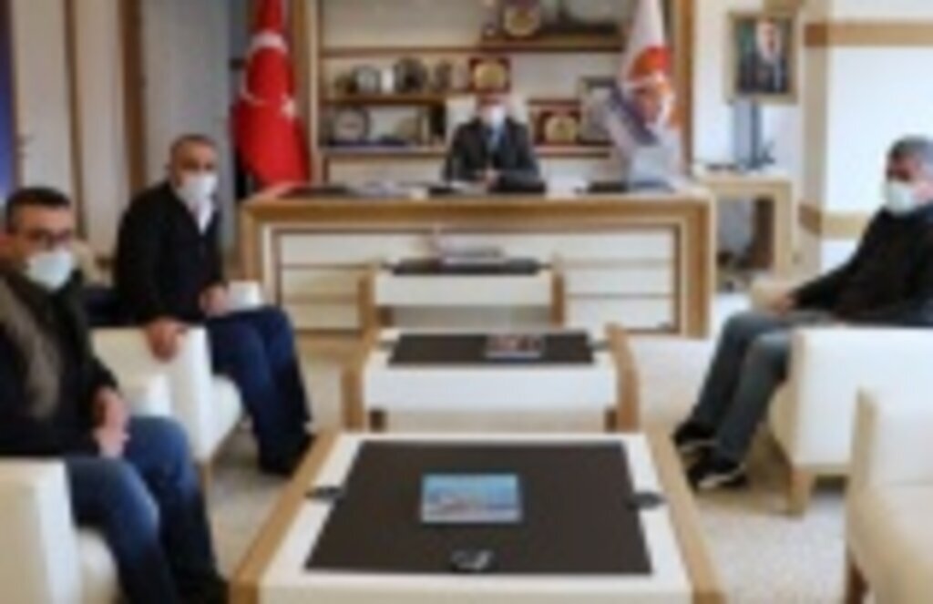 Yatırımcı İş İnsanlarında Havza Belediye Başkanı Özdemir’e Ziyaret