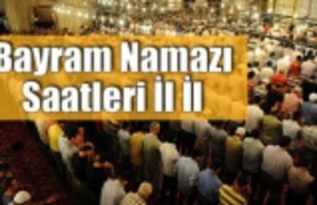 Bayram namazı camilerde kılınacak mı? Samsun Bayram Namazı saati, il il bayram namazı saatleri