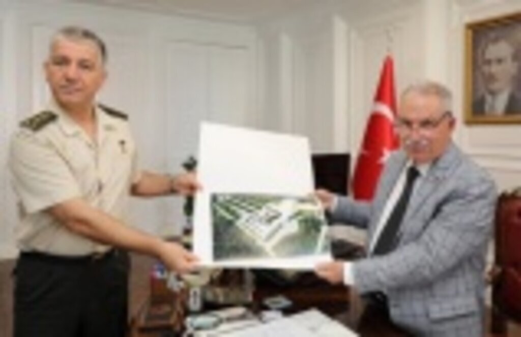 Çorum Garnizon Komutanı Işık'tan Başkan Demirtaş'a ziyaret