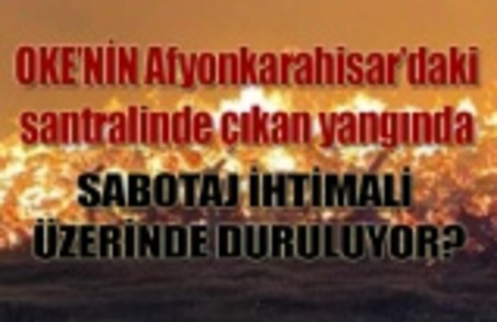 Sabotaj ihtimali üzerinde duruluyor?