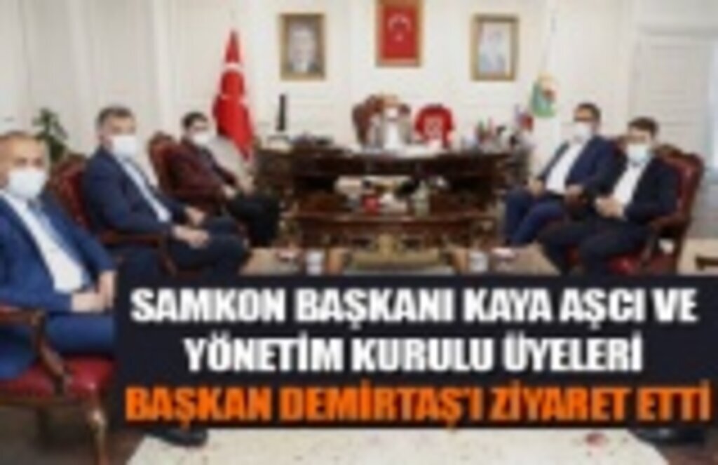 SAMKON'dan Başkan Demirtaş'a ziyaret