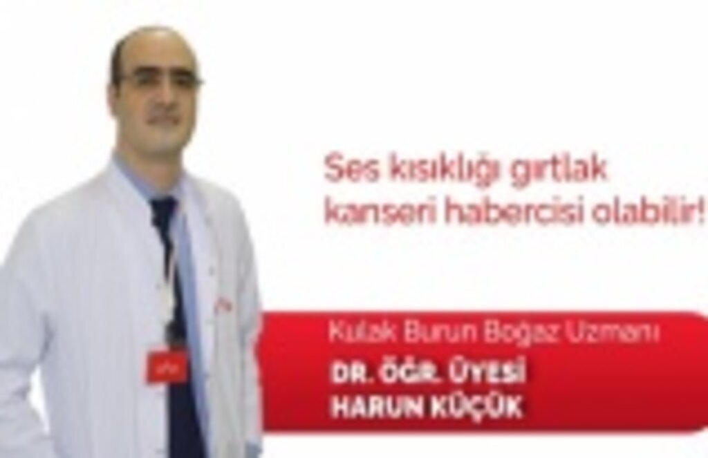 Ses kısıklığı gırtlak kanseri habercisi olabilir!