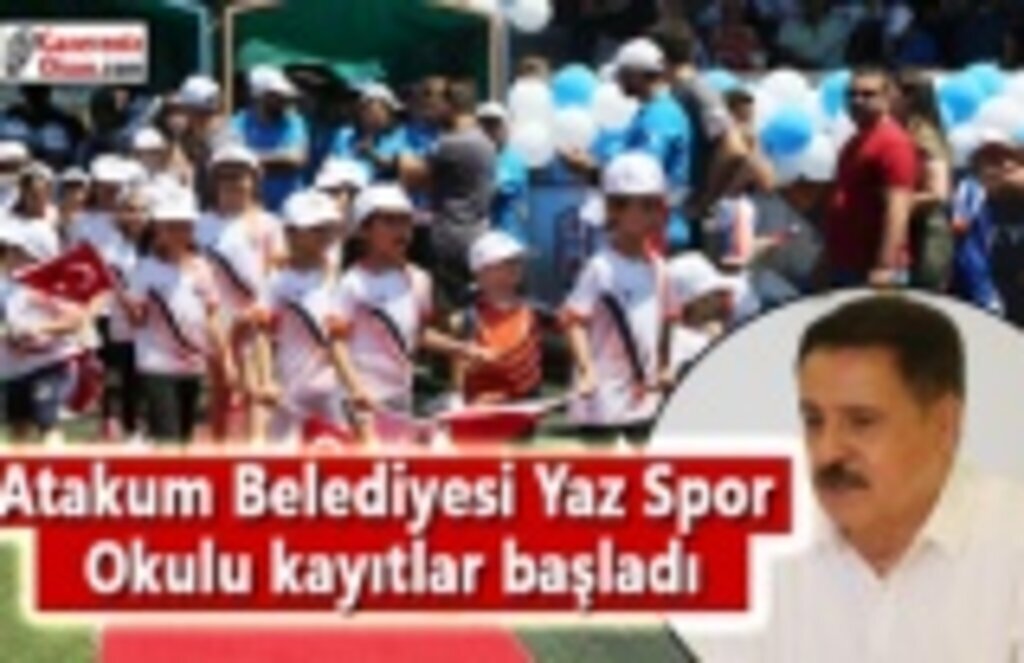 Atakum Belediyesi, Yaz Spor Okulu’na kayıtlar başladı