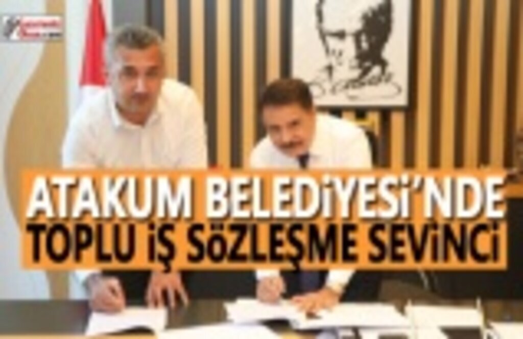 Başkan Deveci, Emekçi lehine sözleşme imzaladık