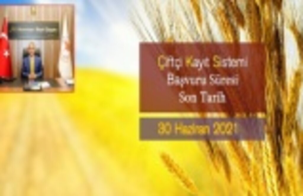 Çiftçilere ÇKS son gün uyarısı