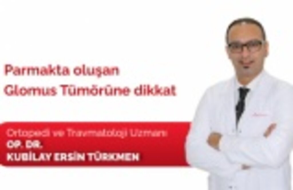 Parmakta oluşan Glomus Tümörüne dikkat