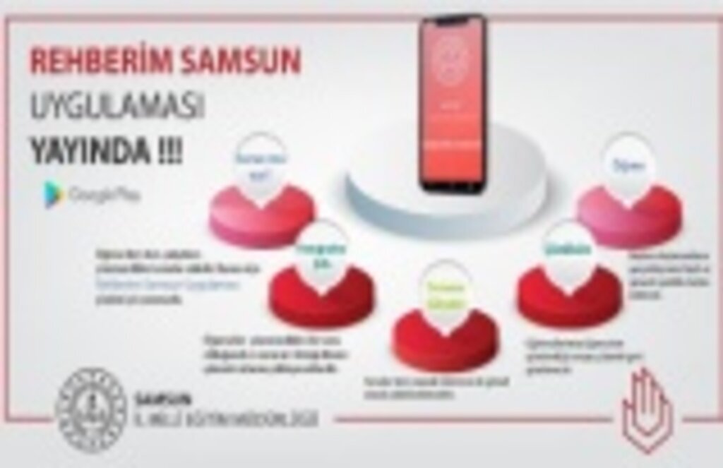 Rehberim Samsun Uygulamasına Yoğun Talep