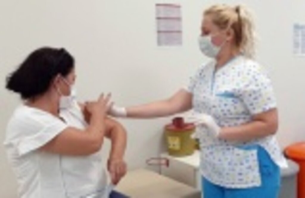 1 Milyonuncu Doz Aşı Yapıldı