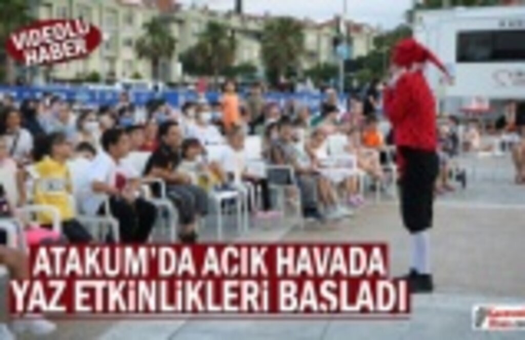 Atakum’da açık havada yaz etkinlikleri başladı