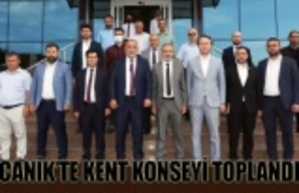 Canik Kent Konseyi toplandı, yeni başkan Kenan Çağan oldu
