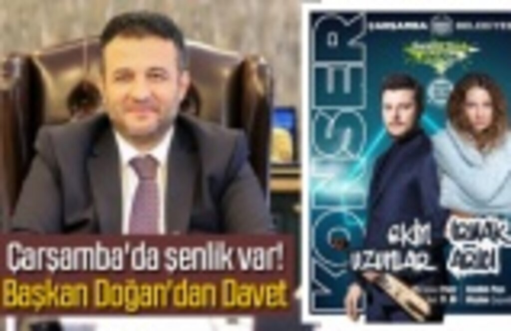 Çarşamba Belediyesi'nden Geleneksel Yeşilırmak Şenlikleri