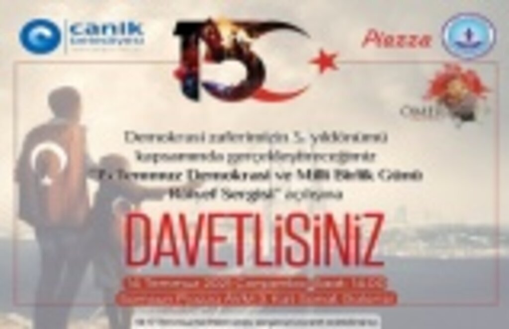 Demokrasi ve Milli Birlik Günü Rölyef Sergisi açılıyor