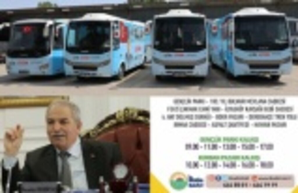 İlkadım Belediyesi'nden Kurban Bayramı'nda ücretsiz servis