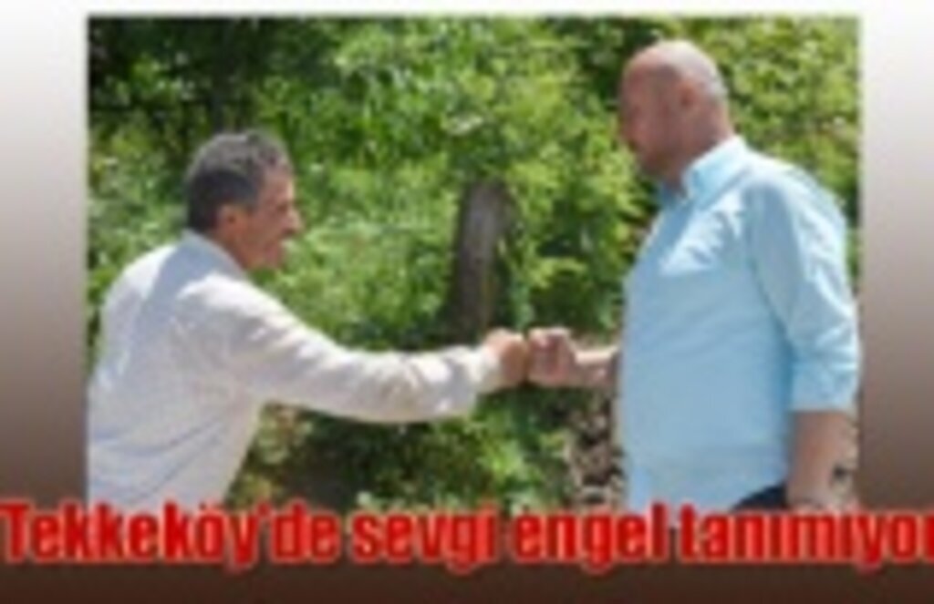 Tekkeköy Belediyesi 'Aşkınan Çalışıyor'