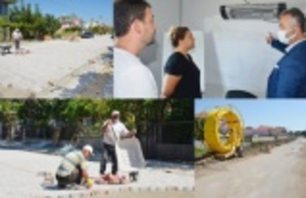 19 Mayıs İlçesinde altyapı çalışmaları dört koldan devam ediyor