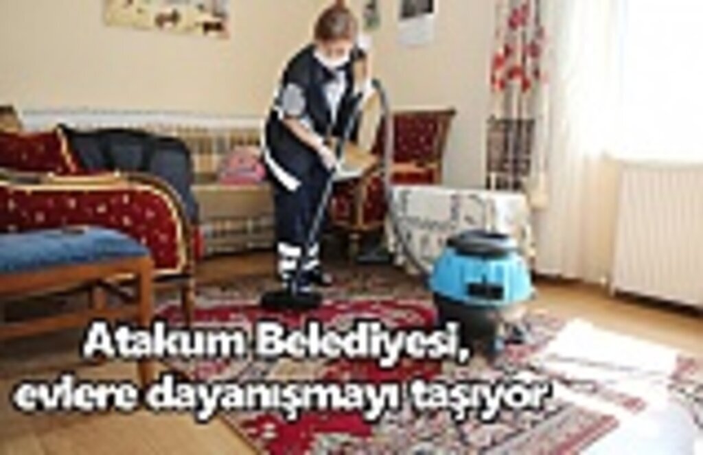 Atakum Belediyesi, evlere dayanışmayı taşıyor