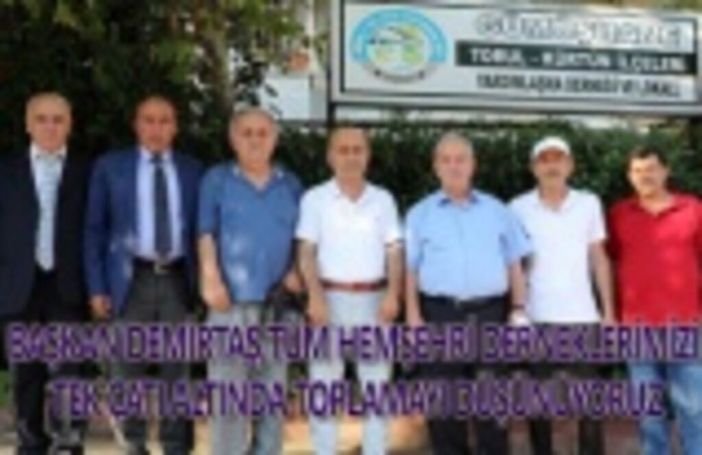 Başkan Demirtaş: Hemşehri derneklerimizi tek çatı altında toplamayı düşünüyoruz